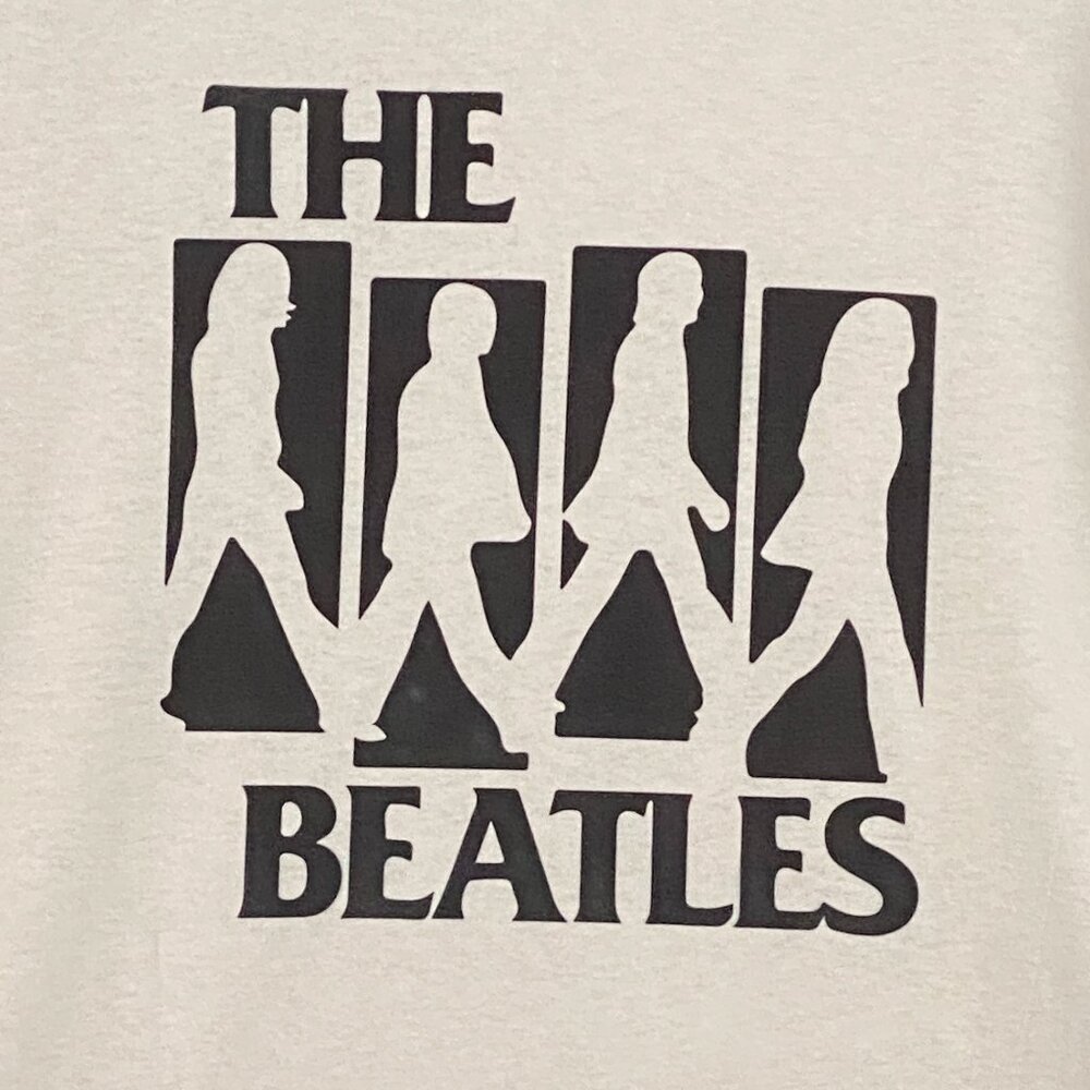 Abbey Road Crosswalk The Beatles Handmade Custom Shirt Sublimation Rock n Roll L - Picture 5 of 9